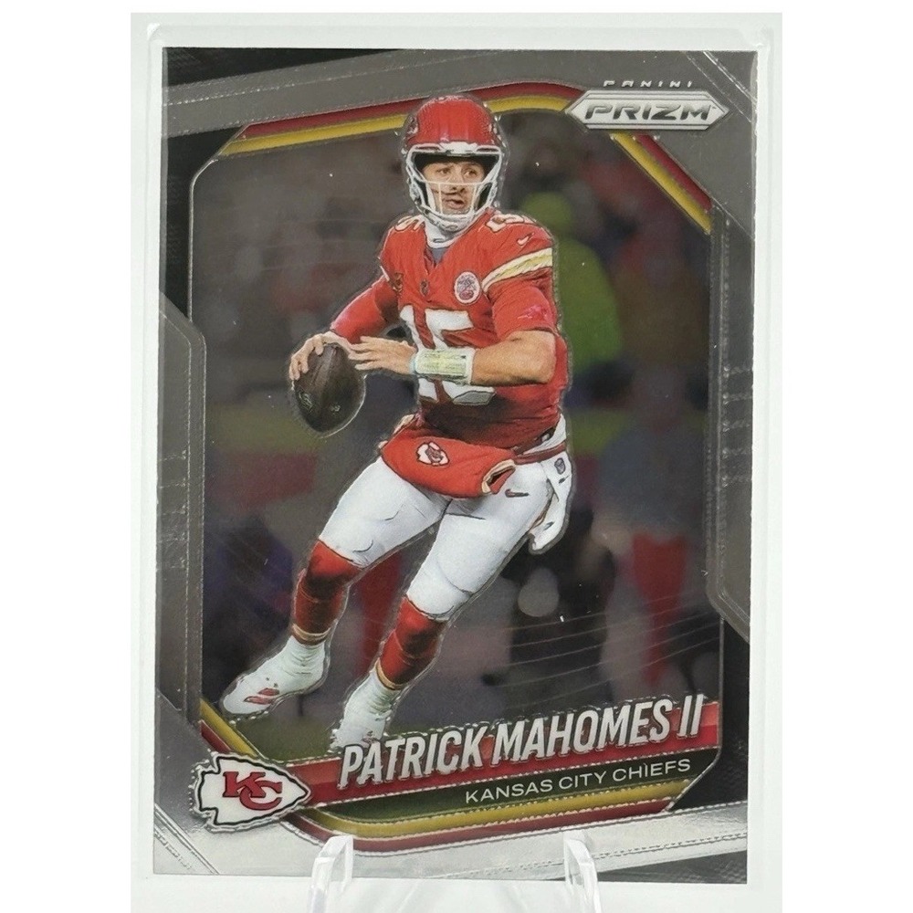 2025 Panini Prizm Patrick Mahomes II #26 Base Prizm -‎ Kansas City Chiefs